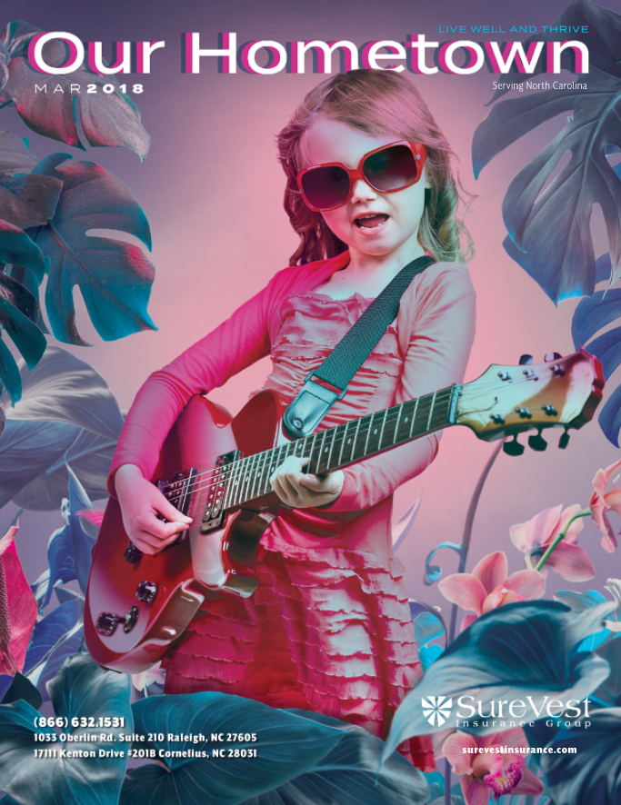 Our Hometown Magazine SureVest Insurance Group Raleigh, NC